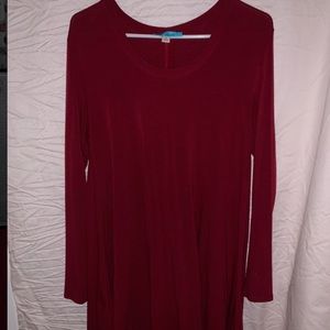 Red dress